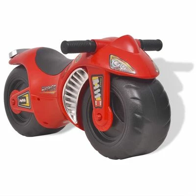 VidaXL Moto à chevaucher enfant Plastique Rouge 3 VidaXL Moto à chevaucher enfant Plastique Rouge