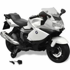 VidaXL Moto électrique enfant BMW 283 Blanc 6 V