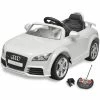 VidaXL Voiture avec télécommande pour enfants Audi TT RS Blanc