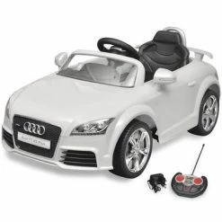 Jouets Soldes 34 VidaXL Voiture avec télécommande pour enfants Audi TT RS Blanc