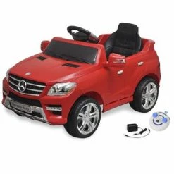VidaXL Voiture électrique pour enfants Mercedes Benz ML350 Rouge 6 V