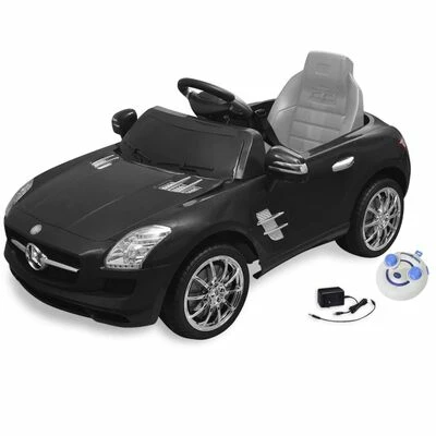 VidaXL Voiture électrique pour enfants Mercedes Benz SLS AMG Noir 6 V 3 VidaXL Voiture électrique pour enfants Mercedes Benz SLS AMG Noir 6 V