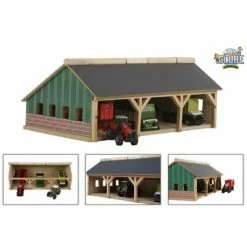 Kids Globe Grange Ă tracteur 1:87