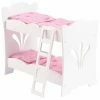 KidKraft Lit superposé pour poupée Lil 52,7x29,5x44,5 cm Blanc 60130 -Jouets Soldes image 1 417869