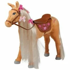 Barbie Cheval jouet Tawny avec son 81 cm Beige et marron