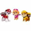 Paw Patrol Pack d'action Chiots Marshall/Skye/Rubble 2 Paw Patrol Pack d'action Chiots Marshall/Skye/Rubble -Jouets Soldes image 1 431319
