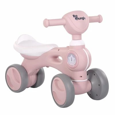 Bo Jungle Trotteur bébé B-Bike Jumpy Rose 3 Bo Jungle Trotteur bébé B-Bike Jumpy Rose