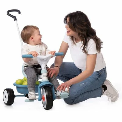 Smoby Tricycle bébé 2 en 1 Be Move Bleu 4 Smoby Tricycle bébé 2 en 1 Be Move Bleu – Image 2