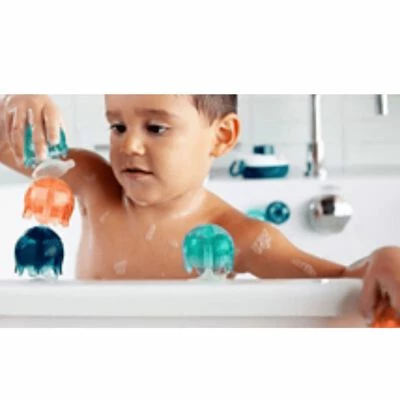 Boon Ensemble de jouets de bain à ventouse Méduses 9 pcs 4 Boon Ensemble de jouets de bain à ventouse Méduses 9 pcs – Image 2
