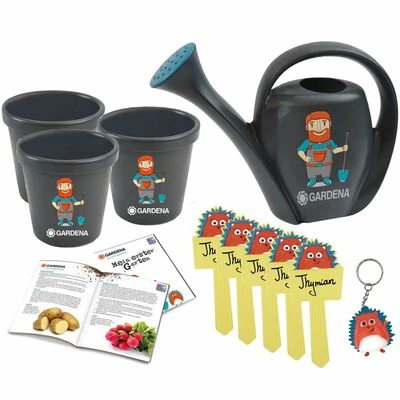 GARDENA Ensemble de jouets de jardin 8 pcs Plastique 3 GARDENA Ensemble de jouets de jardin 8 pcs Plastique