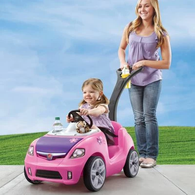 Step2 Voiture à pousser pour enfants Whisper Ride II Rose 4 Step2 Voiture à pousser pour enfants Whisper Ride II Rose – Image 2