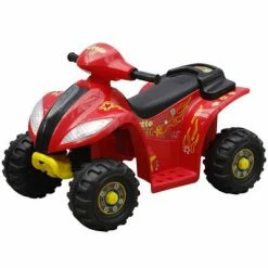 Quad électrique pour enfants Rouge et Noir
