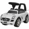 VidaXL Voiture blanche pour enfants Mercedes Benz