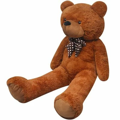 VidaXL Ourson en peluche XXL Marron 160 cm 3 VidaXL Ourson en peluche XXL Marron 160 cm
