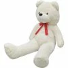 VidaXL Ourson en peluche XXL Blanc 160 cm 2 VidaXL Ourson en peluche XXL Blanc 160 cm -Jouets Soldes image 1 80101