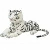 VidaXL Tigre en peluche Blanc XXL 2 VidaXL Tigre en peluche Blanc XXL -Jouets Soldes image 1 80164