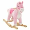 VidaXL Cheval à bascule Peluche 65 x 32 x 58 cm Rose 1 VidaXL Cheval à bascule Peluche 65 x 32 x 58 cm Rose -Jouets Soldes image 1 80218