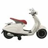 VidaXL Moto jouet électrique Vespa GTS300 Blanc -Jouets Soldes image 1 80313