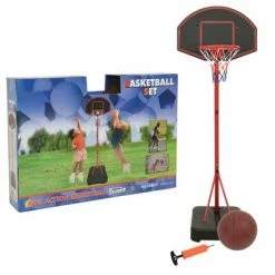 VidaXL Ensemble de basket réglable pour enfants 190 cm