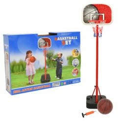 VidaXL Ensemble de jeu de basket-ball portable réglable 138,5-166 cm