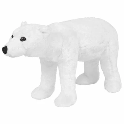 VidaXL Jouet en peluche Ours polaire Blanc XXL 3 VidaXL Jouet en peluche Ours polaire Blanc XXL