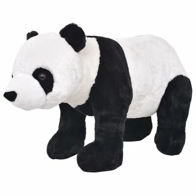 VidaXL Jouet en peluche Panda Noir et blanc XXL 3 VidaXL Jouet en peluche Panda Noir et blanc XXL