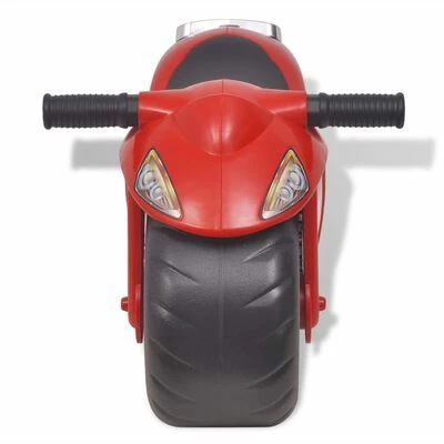 VidaXL Moto à chevaucher enfant Plastique Rouge 4 VidaXL Moto à chevaucher enfant Plastique Rouge – Image 2