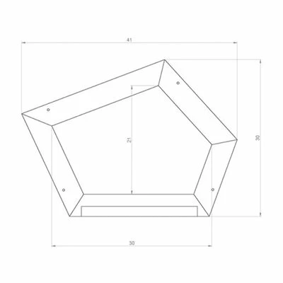 AXI Tableau noir Bois Marron 4 AXI Tableau noir Bois Marron – Image 2