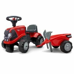 FALK Ensemble de tracteur jouet Case IH Babyfarmer 1/3