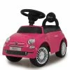 JAMARA Voiture à pousser Fiat 500 Rose