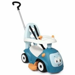 Smoby Voiture à enfourcher enfant 3 en 1 Maestro Bleu