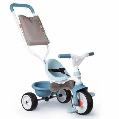 Smoby Tricycle bébé 3 en 1 Be Move Confort Bleu 3 Smoby Tricycle bébé 3 en 1 Be Move Confort Bleu