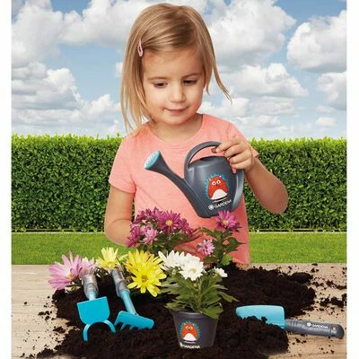 GARDENA Ensemble de jouets de jardinage 5 pcs Hedgehog Plastique 4 GARDENA Ensemble de jouets de jardinage 5 pcs Hedgehog Plastique – Image 2