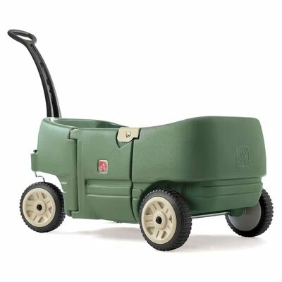 Step2 Remorque à bras pour enfants Wagon for Two Plus Vert 3 Step2 Remorque à bras pour enfants Wagon for Two Plus Vert