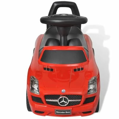 VidaXL Voiture rouge pour enfants Mercedes Benz 4 VidaXL Voiture rouge pour enfants Mercedes Benz – Image 2