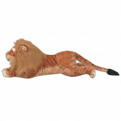 VidaXL Lion en peluche Marron XXL 4 VidaXL Lion en peluche Marron XXL – Image 2
