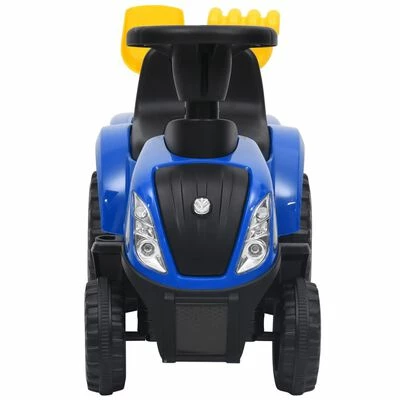 VidaXL Tracteur pour enfants New Holland Bleu 4 VidaXL Tracteur pour enfants New Holland Bleu – Image 2