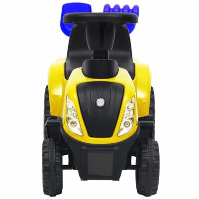 VidaXL Tracteur pour enfants New Holland Jaune 4 VidaXL Tracteur pour enfants New Holland Jaune – Image 2