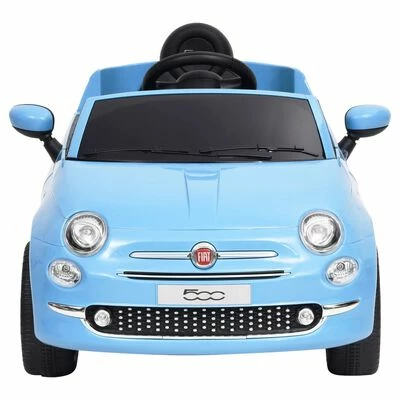 VidaXL Voiture électrique pour enfants Fiat 500 Bleu 4 VidaXL Voiture électrique pour enfants Fiat 500 Bleu – Image 2
