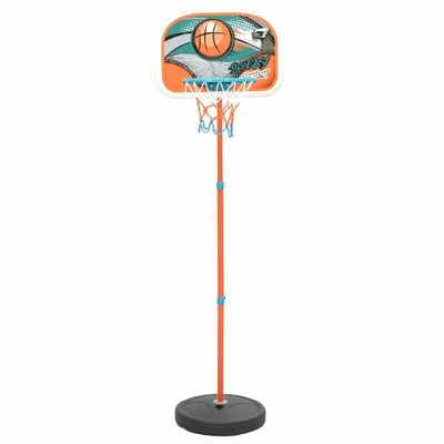 VidaXL Ensemble de basket portable réglable 133-160 cm 3 VidaXL Ensemble de basket portable réglable 133-160 cm – Image 2