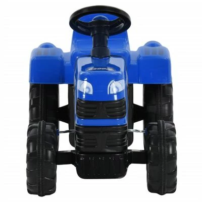 VidaXL Tracteur avec pédales pour enfants Bleu 4 VidaXL Tracteur avec pédales pour enfants Bleu – Image 2