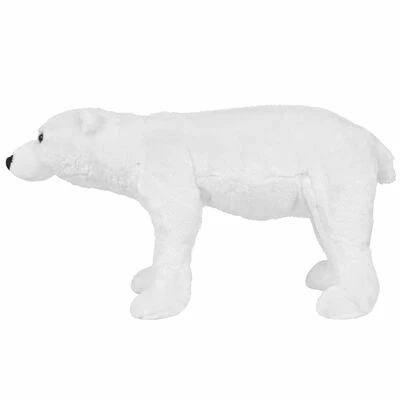 VidaXL Jouet en peluche Ours polaire Blanc XXL 4 VidaXL Jouet en peluche Ours polaire Blanc XXL – Image 2