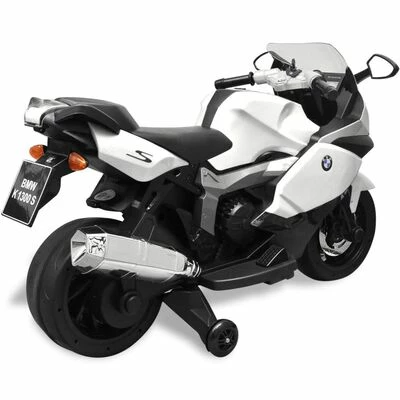 VidaXL Moto électrique enfant BMW 283 Blanc 6 V 5 VidaXL Moto électrique enfant BMW 283 Blanc 6 V – Image 3