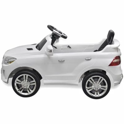 VidaXL Voiture électrique pour enfants Mercedes Benz ML350 Blanc 6 V 5 VidaXL Voiture électrique pour enfants Mercedes Benz ML350 Blanc 6 V – Image 3