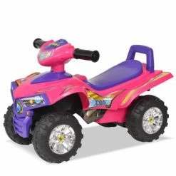 VidaXL VTT pour enfants avec son et lumière Rose et violet -Jouets Soldes image 3 10141