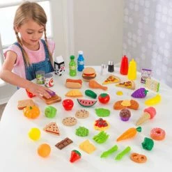 KidKraft Ensemble d'aliments de jeu 65 pcs -Jouets Soldes image 3 425374