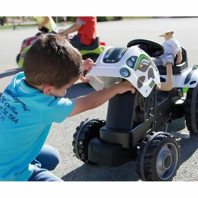 Smoby Tracteur et remorque pour enfants Farmer XL Blanc et noir 5 Smoby Tracteur et remorque pour enfants Farmer XL Blanc et noir – Image 3