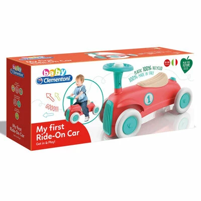 Clementoni Voiture pour enfants My first Ride-On Rouge et vert 5 Clementoni Voiture pour enfants My first Ride-On Rouge et vert – Image 3