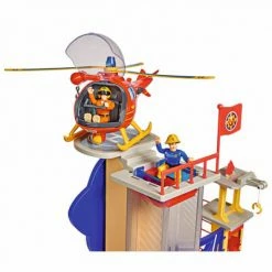 Fireman Sam Ensemble de jeu de caserne de pompiers Multicolore -Jouets Soldes image 3 433586