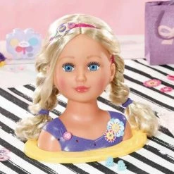 BABY Born Tête de poupée de coiffage 27 cm -Jouets Soldes image 3 439122